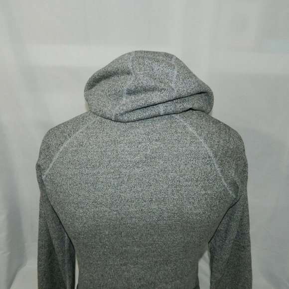 Roots Salt Pepper Capri Long Full Zip Hoodie M - Picture 9 of 10